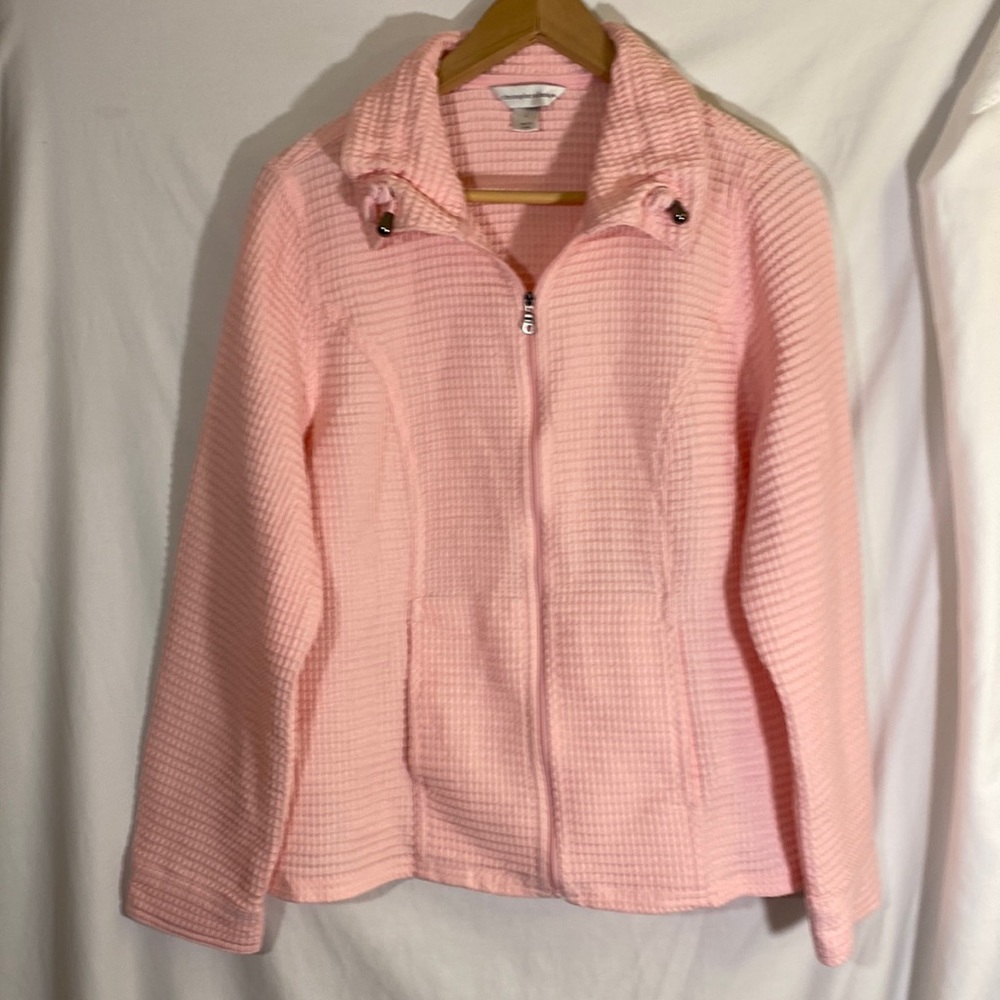 Woman’s zip up coat size L